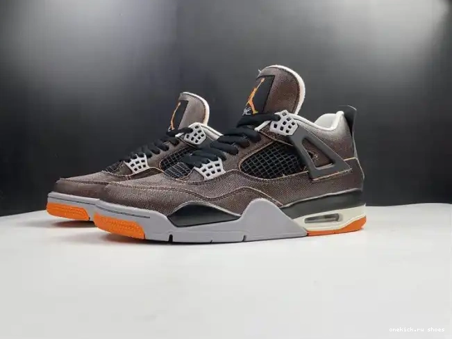 Cheap Jordan 4 Retro Starfish Air CW7183-100 (W) 0427